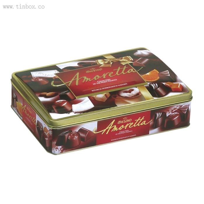 factory wholesale large rectangle metal candy tin box factory wholesale large rectangle metal candy tin box