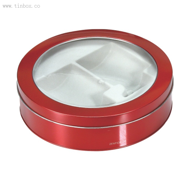 Custom canned food tin with pvc window manufacturer Custom canned food tin with pvc window manufacturer