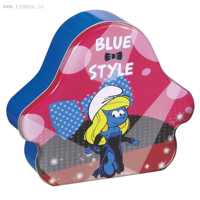 Tower shape metal tin candy box Tower shape metal tin candy box