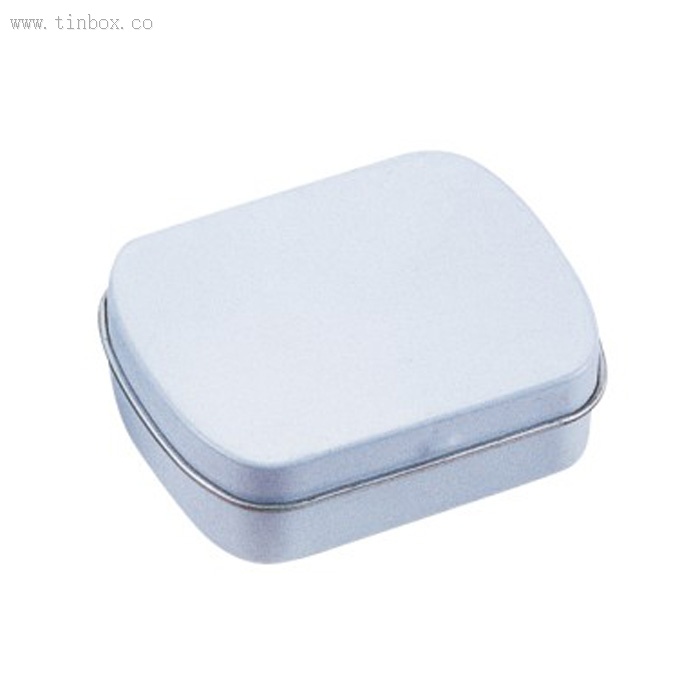 Mini hinged candy tin case Mini hinged candy tin case