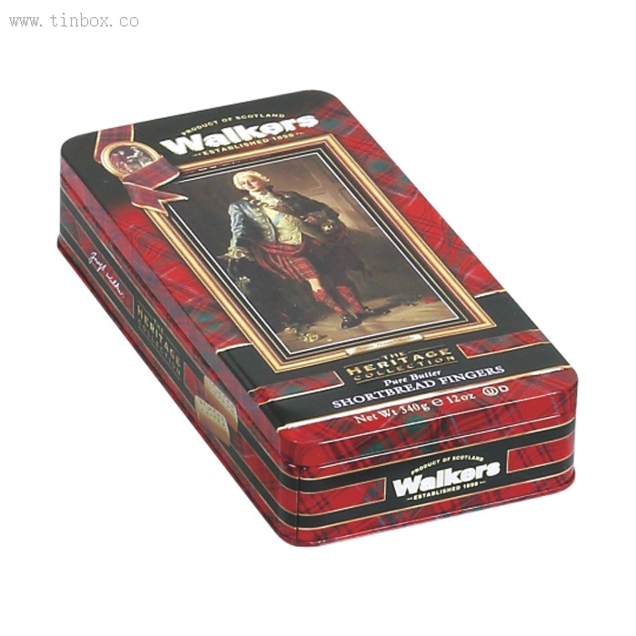 walkers rectangular tin box walkers rectangular tin box