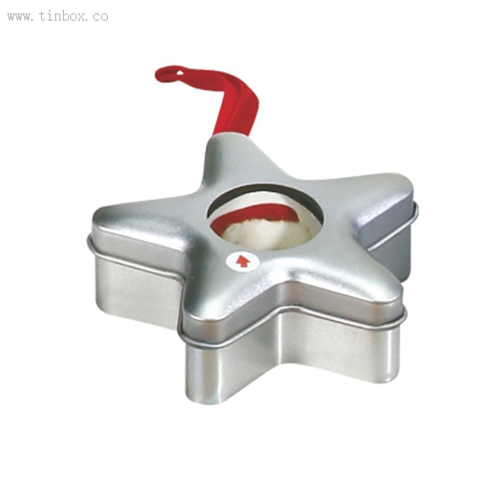 Star shape candy tin box Star shape candy tin box