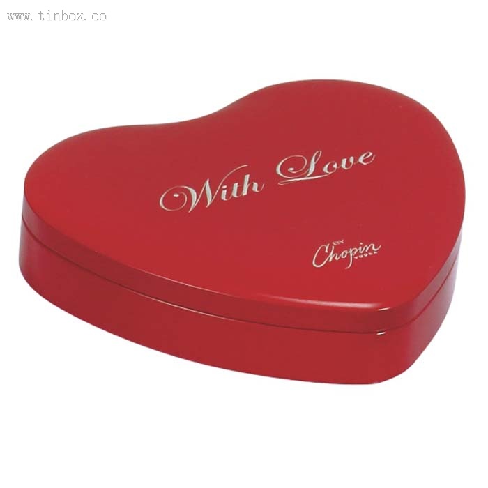 favor heart candy metal box favor heart candy metal box