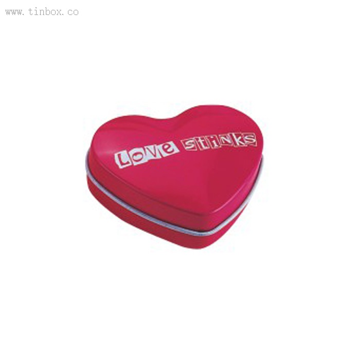 mini Heart shaped candy tin mini Heart shaped candy tin