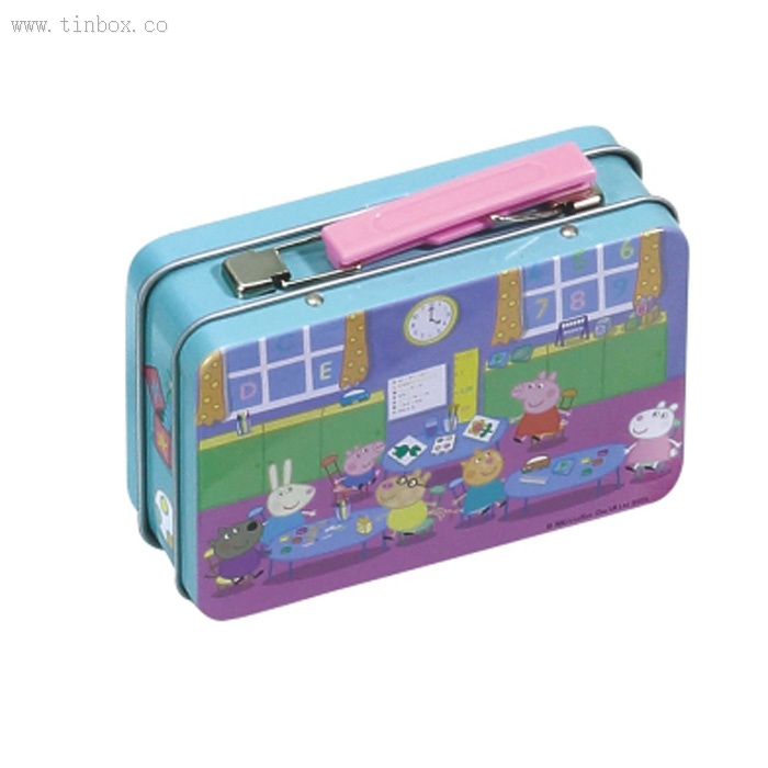 Customized cute lunch tin box Customized cute lunch tin box