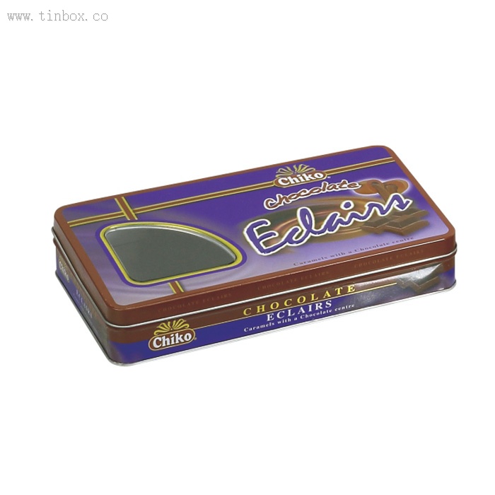 Chiko chocolate Rectangular tin box Chiko chocolate Rectangular tin box