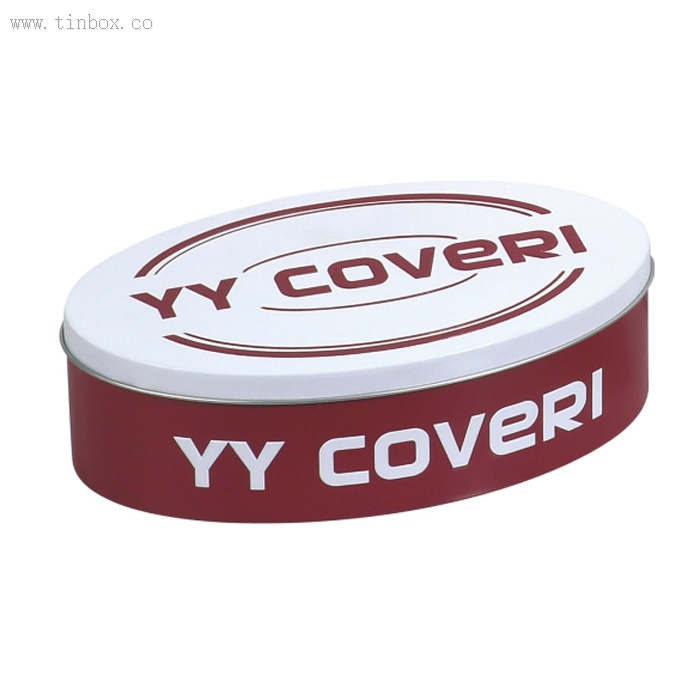 YY COVERI Oval Tin Box YY COVERI Oval Tin Box