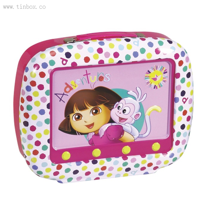 TV shaped candy gift tin box TV shaped candy gift tin box