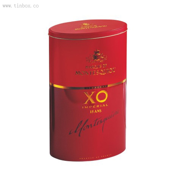 XO Oval Tin Box XO Oval Tin Box