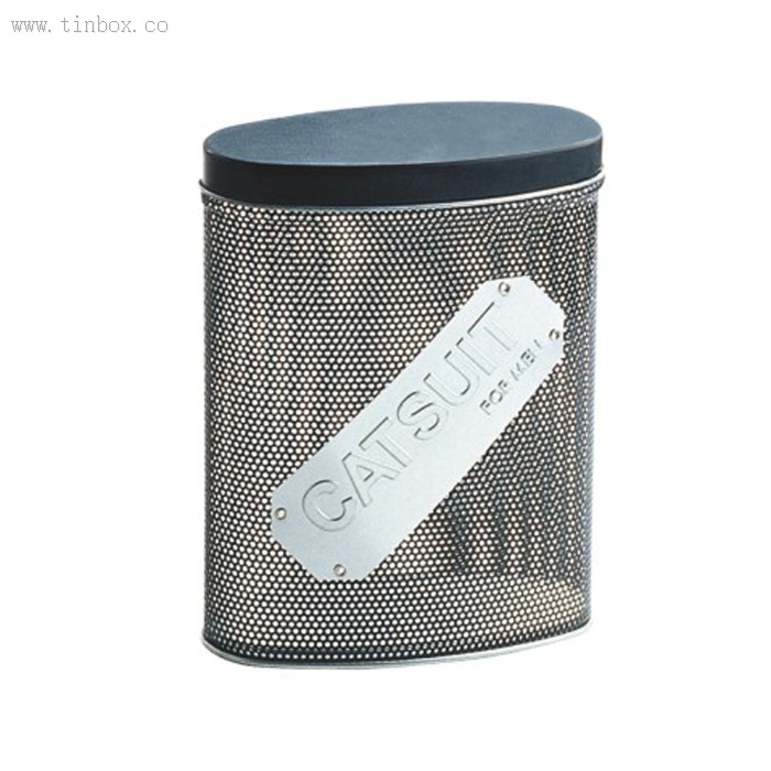 CATSUIT Oval mesh Tin Box CATSUIT Oval mesh Tin Box