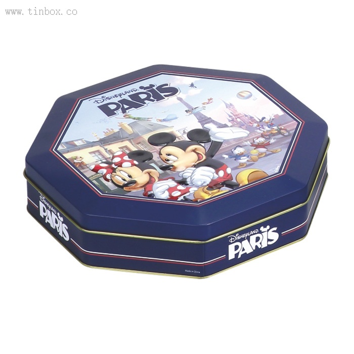 Disney Octagonal Tin Box Disney Octagonal Tin Box
