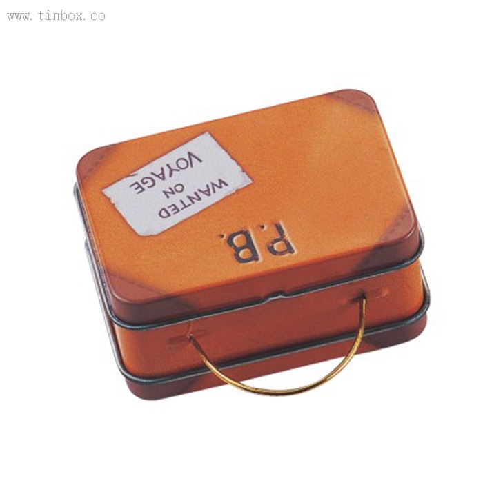 New metal storage box rectangular candy tin box New metal storage box rectangular candy tin box