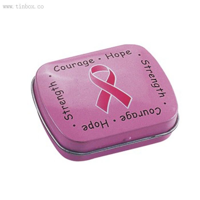 Bespoke Printed Mini candy Tin box With Hinged Lid Bespoke Printed Mini candy Tin box With Hinged Lid