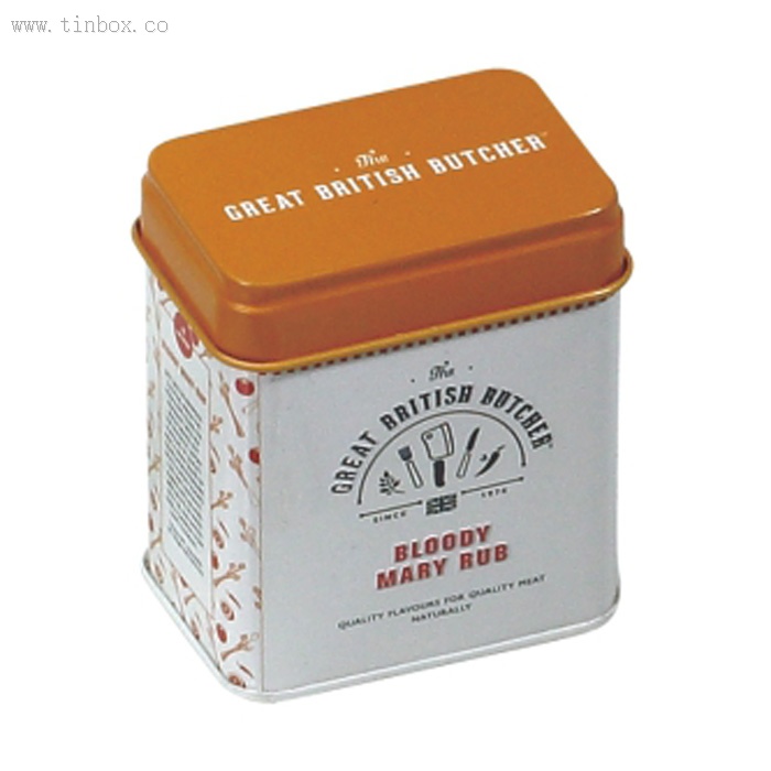 Custom rectangular candy Tins with Pry Lid Custom rectangular candy Tins with Pry Lid