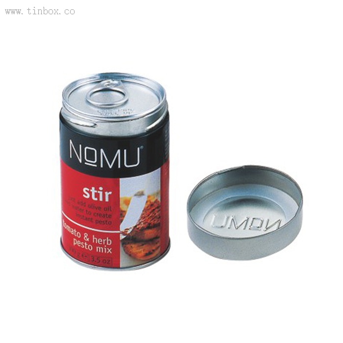 Round candy Screw Lid Tin Round candy Screw Lid Tin