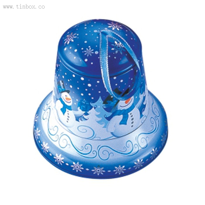 Small Christmas bell shape tin box Small Christmas bell shape tin box