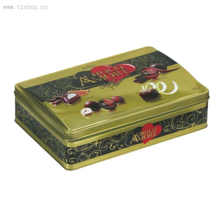 Big Treasure Chest Tin Box Big Treasure Chest Tin Box