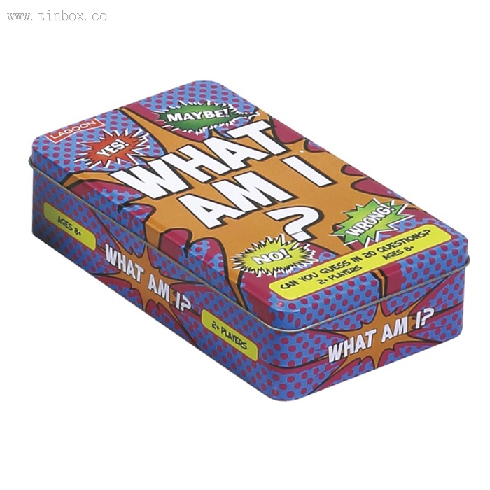 Personalized rectangular candy tin box Personalized rectangular candy tin box