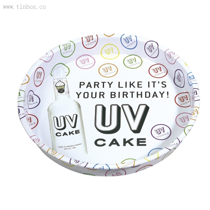 UV CAKE round tin tray UV CAKE round tin tray