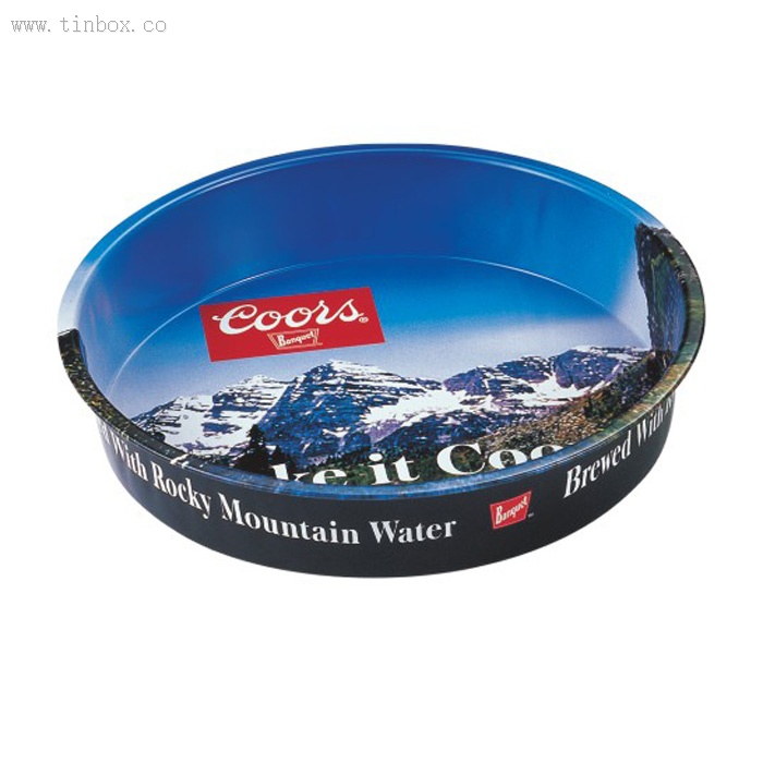 high quality round tin tray high quality round tin tray