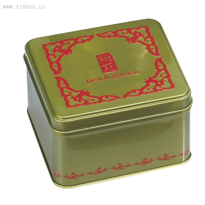 square candy tin box square candy tin box