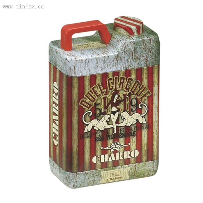 rectangular Tin Oil Can for candy packaging rectangular Tin Oil Can for candy packaging