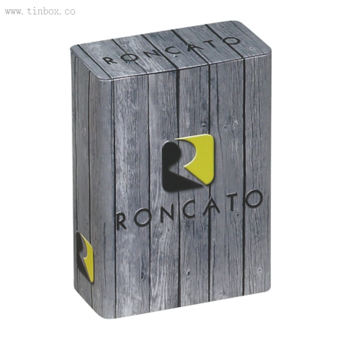 Rectangular candy hinged Tin box Rectangular candy hinged Tin box