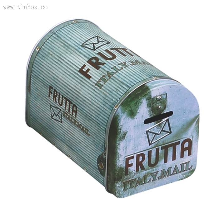 Custom mailbox gift tin box for christmas metal mail tin boxes Custom mailbox gift tin box for christmas metal mail tin boxes