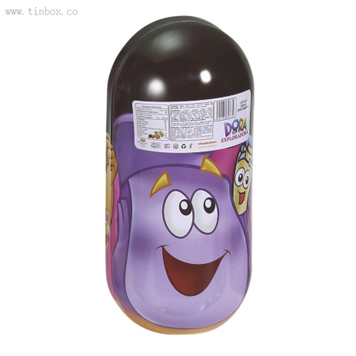 capsule shaped candy packaging tin box capsule shaped candy packaging tin box