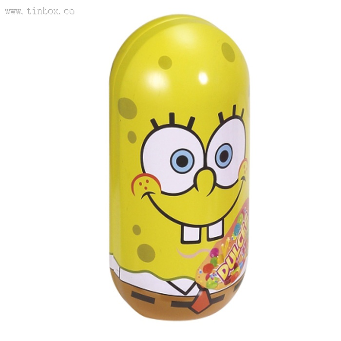 Large Capsule Tin for candy packaging Large Capsule Tin for candy packaging
