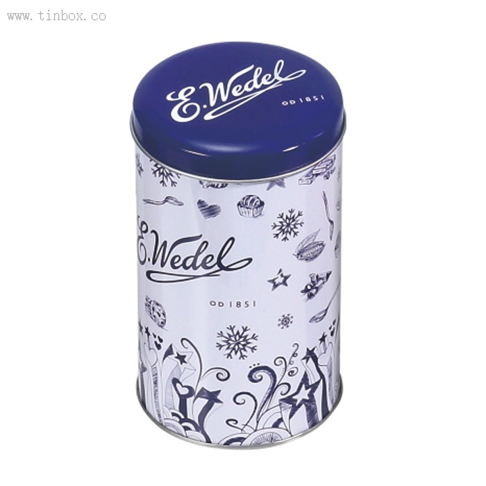 Round Personalized Candy Tin Round Personalized Candy Tin