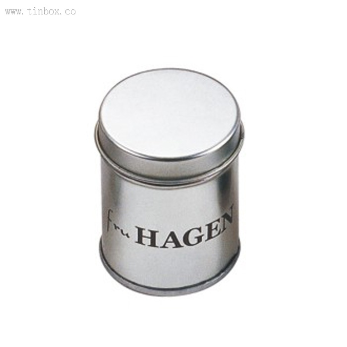 Personalized Silver Round Candy Tin Box Personalized Silver Round Candy Tin Box