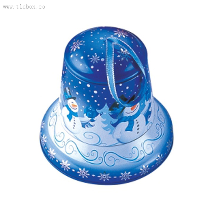 Christmas Bell shaped Tin Christmas Bell shaped Tin