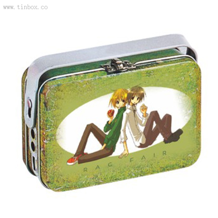 Christmas gift tin Box with Lock Christmas gift tin Box with Lock
