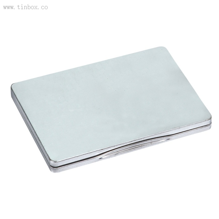 Plain Rectangular Seamless Christmas Tin Plain Rectangular Seamless Christmas Tin