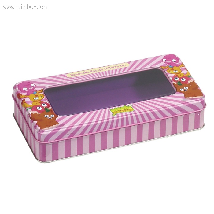 Christmas big window tin Christmas big window tin