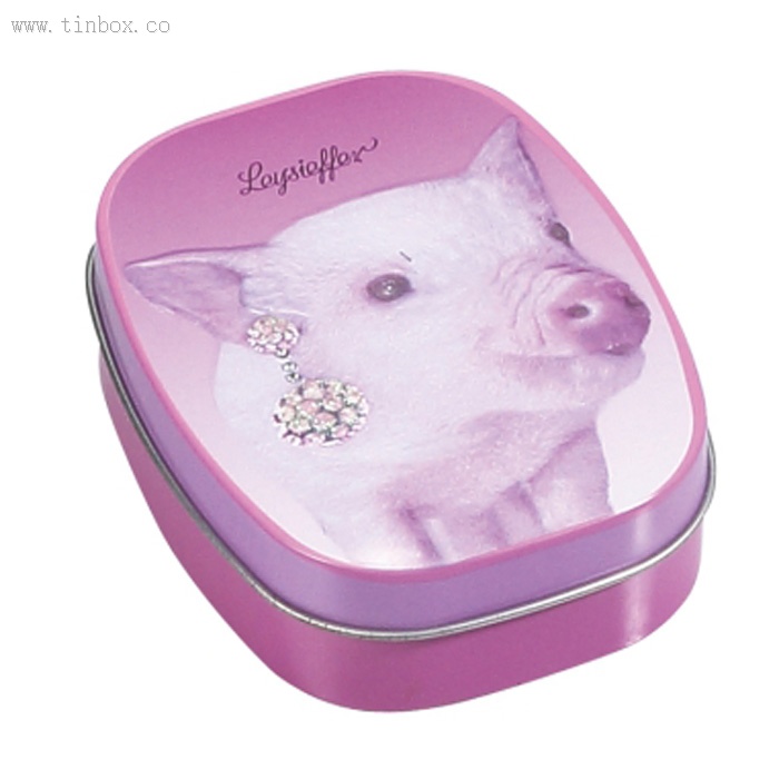 rectangular Christmas fancy soap tin rectangular Christmas fancy soap tin