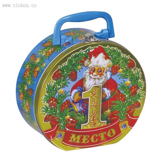 Custom shaped christmas tin box Custom shaped christmas tin box