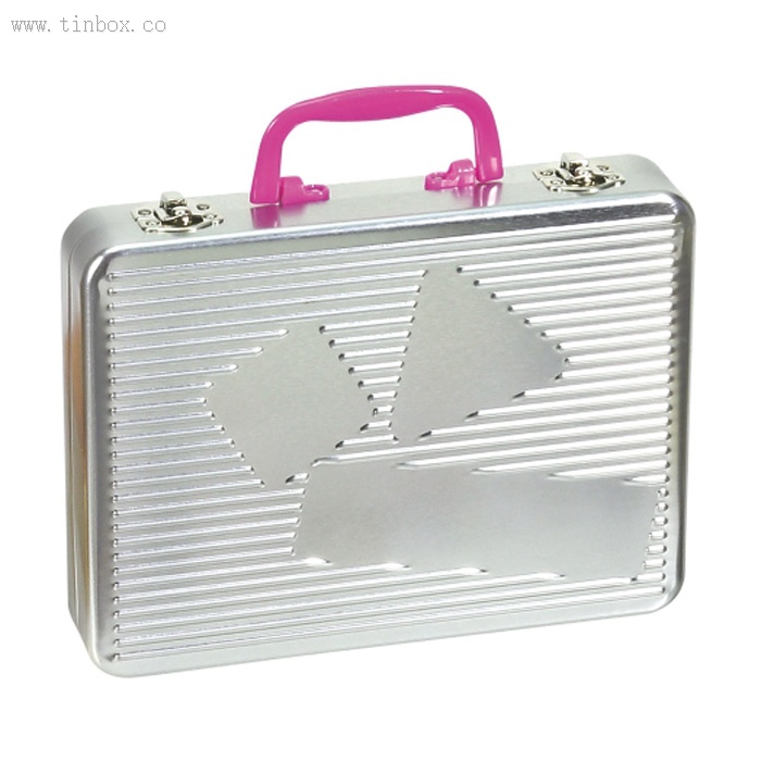 double lid aluminium box with plastic and lock double lid aluminium box with plastic and lock