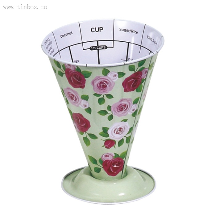 tin measuring cup for candy tin measuring cup for candy