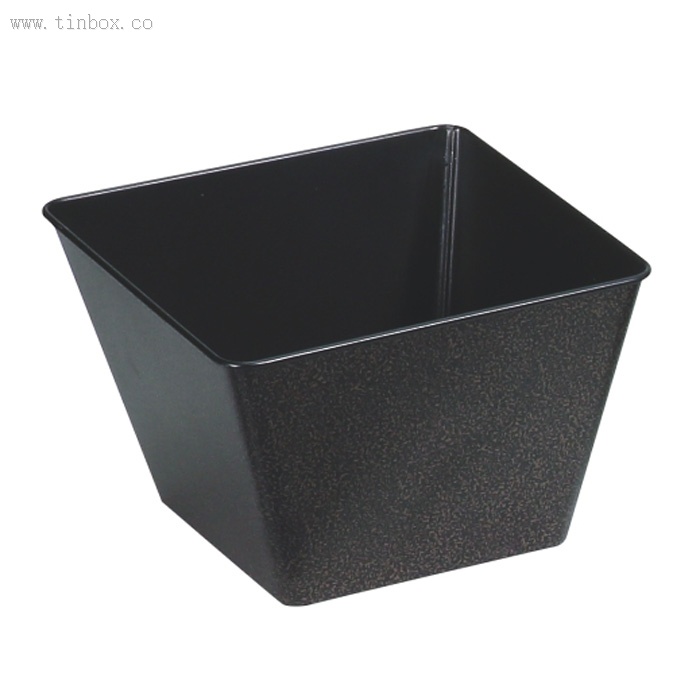 vintage square metal bucket for candy vintage square metal bucket for candy