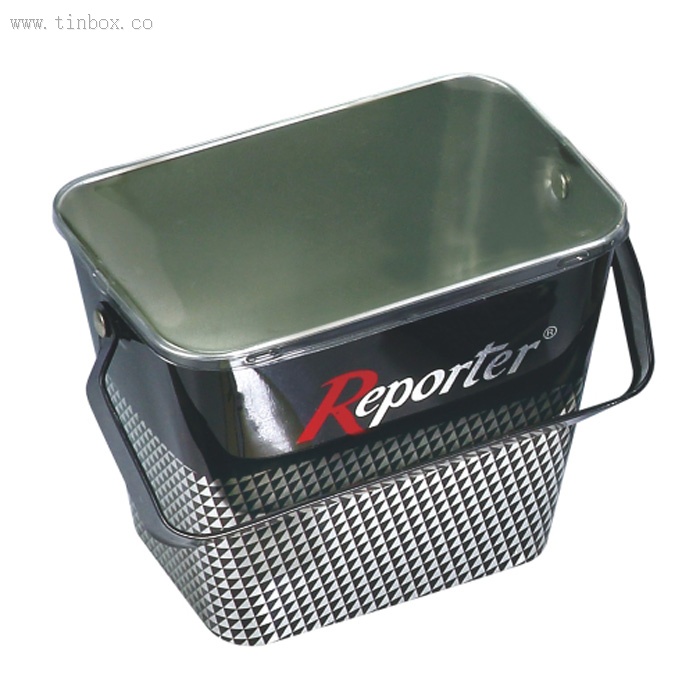 printed rectangular candy tin bucket printed rectangular candy tin bucket