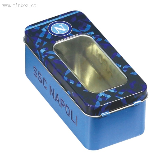 small window candy tin small window candy tin