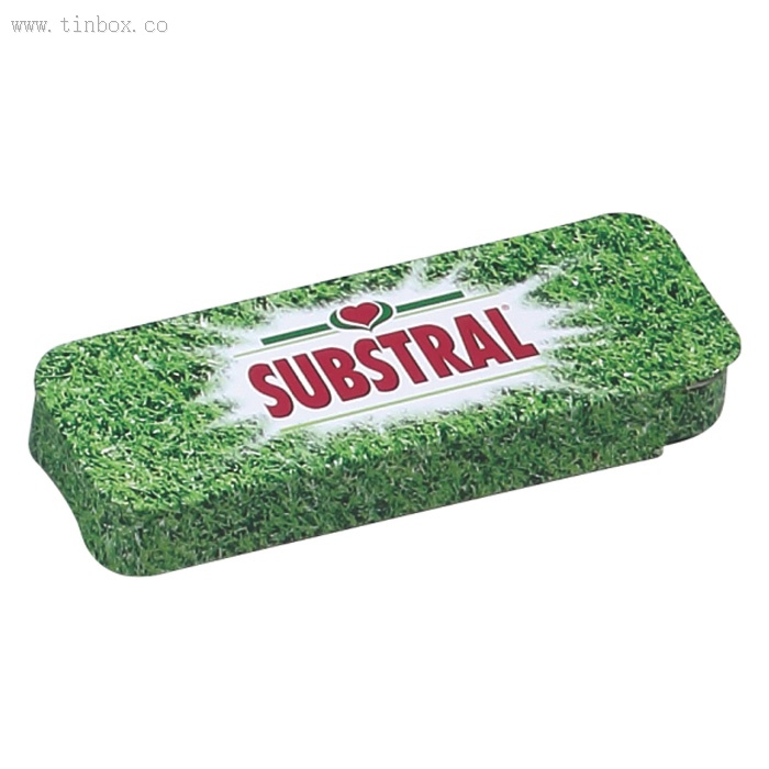 SUBSTRAL sliding lid tin box SUBSTRAL sliding lid tin box