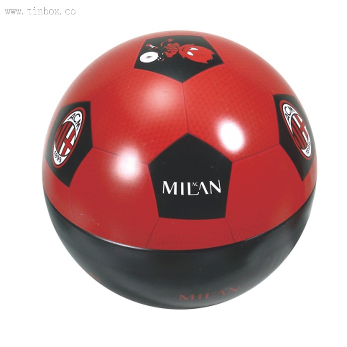 ball shaped candy tin box ball shaped candy tin box