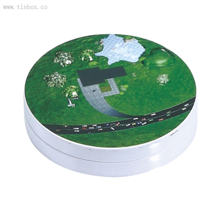 Round Candy Tin with plug lid Round Candy Tin with plug lid