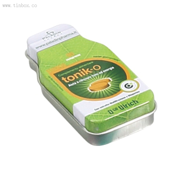 small bottle shaped Candy Tin small bottle shaped Candy Tin