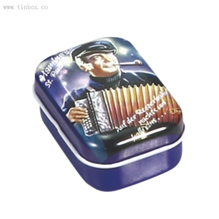 small rectangular candy tin box small rectangular candy tin box