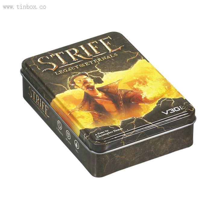 hinged Candy Tin hinged Candy Tin