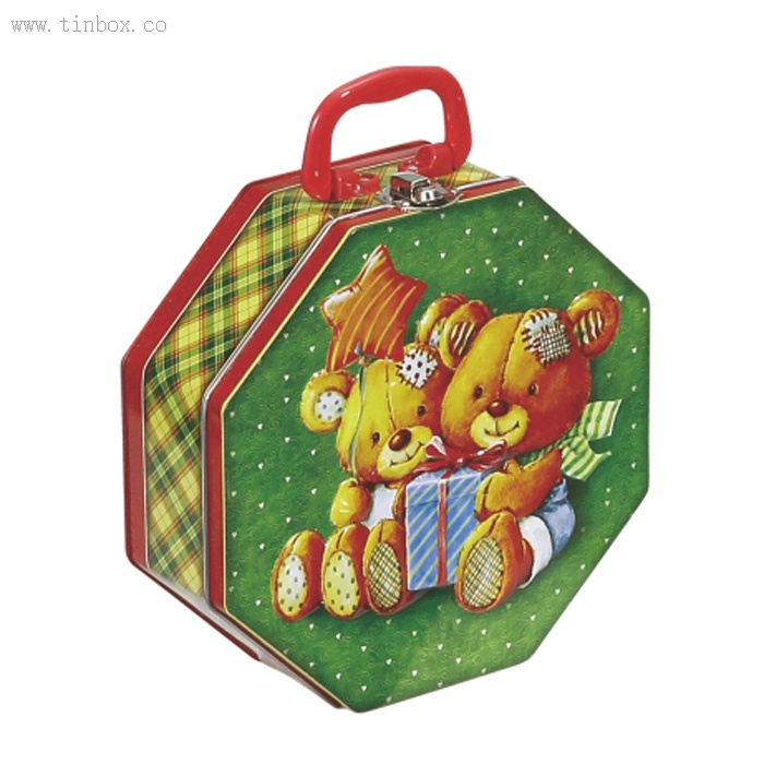 Christmas Metal Gift Boxes with Lock Christmas Metal Gift Boxes with Lock